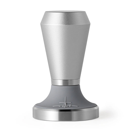 Knight Series Tamper 58.35mm - Starlight Silver-flat